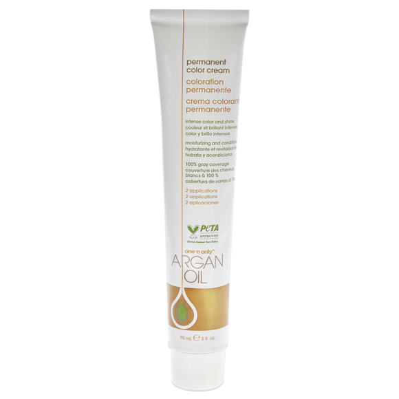 Argan Oil Permanent Color Cream - 5CH Light Chocolate Brown by One n Only 3 oz - Picture 2 of 4